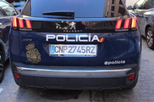 Coche patrulla de la Policía Nacional